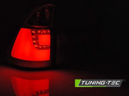 LED BAR TAIL LIGHTS RED SMOKE fits BMW X5 E53 09.99-10.03