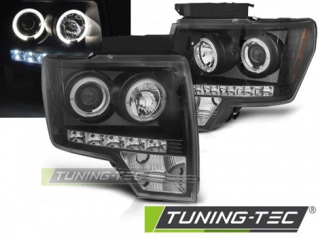 FORD F150 MK12 08-14 ANGEL EYES BLACK