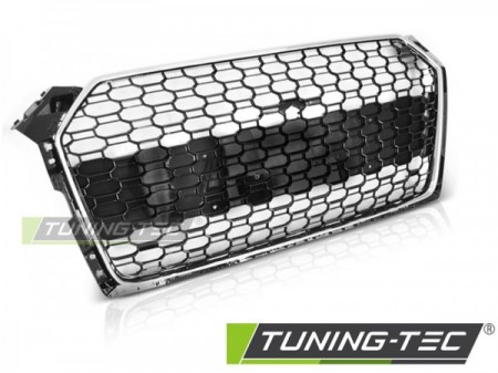 GRILLE SPORT CHROME GLOSSY BLACK fit AUDI A5 16-19