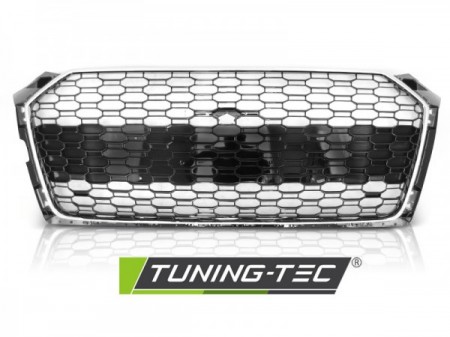 GRILLE SPORT CHROME GLOSSY BLACK fit AUDI A5 16-19
