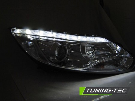 FORD FOCUS MK3 11- 10.14 LED CHROME