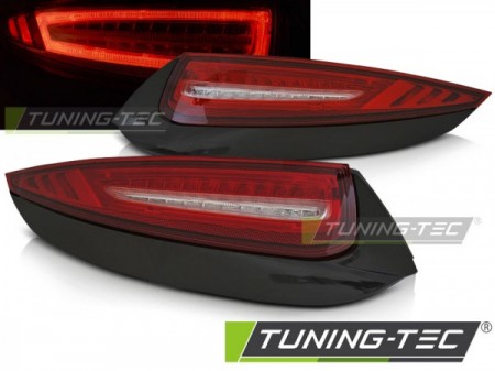 LED TAIL LIGHTS RED WHITE fits PORSCHE 911 997 09-12