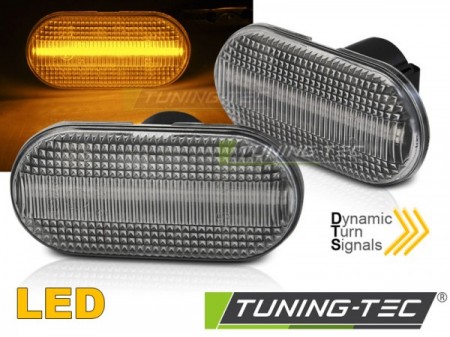 SIDE DIRECTION WHITE LED SEQ fits RENAULT CLIO / MEGANE / SCENIC / TWINGO