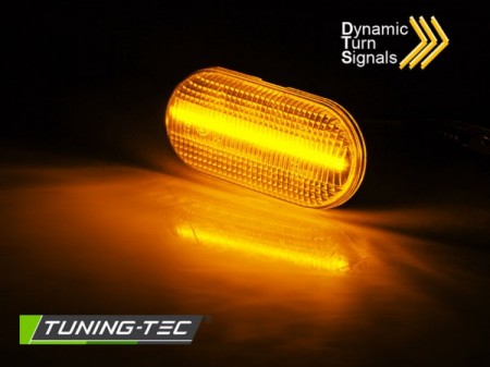 SIDE DIRECTION WHITE LED SEQ fits RENAULT CLIO / MEGANE / SCENIC / TWINGO