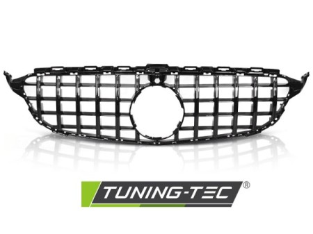 GRILLE SPORT GLOSSY BLACK fits MERCEDES W205 14-18