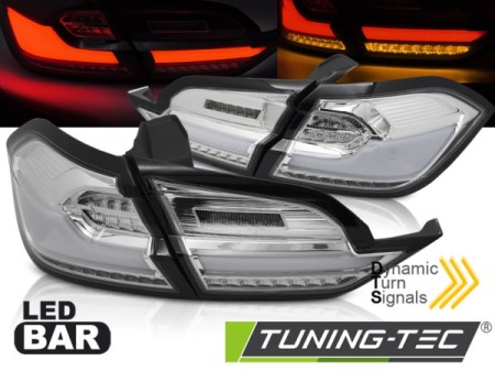 LED TAIL LIGHTS CHROME fits FORD FIESTA MK8 17-21 HATCHBACK 