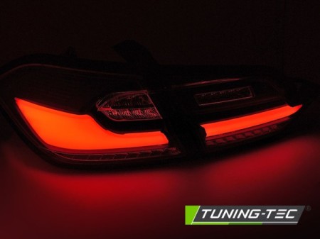 LED TAIL LIGHTS BLACK fits FORD FIESTA MK8 17-21 HATCHBACK 