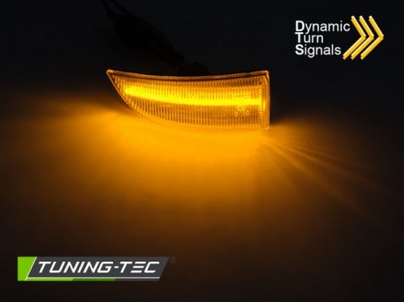 SIDE DIRECTION IN THE MIRROR WHITE LED SEQ fits RENAULT SCENIC III / MEGANE III