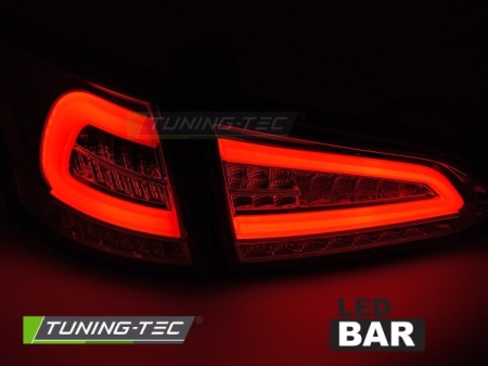 LED TAIL LIGHTS CHROME SEQ fits FORD FOCUS MK 3 SW 11-18