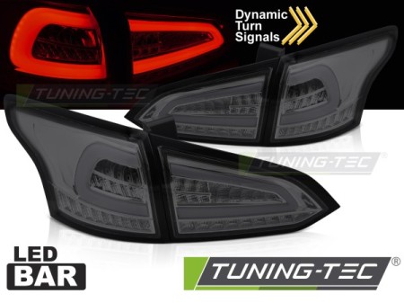 LED TAIL LIGHTS SMOKE SEQ fits FORD FOCUS MK 3 SW 11-18 