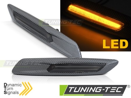 SIDE DIRECTION CARBON SMOKE SEQ LED fits BMW F10/F11 10-13