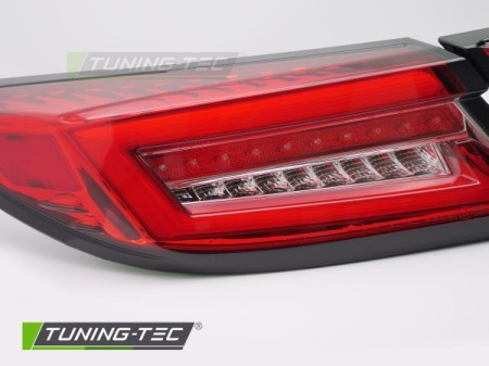 LED BAR TAIL LIGHTS RED WHITE SEQ fits TOYOTA GR86 21-