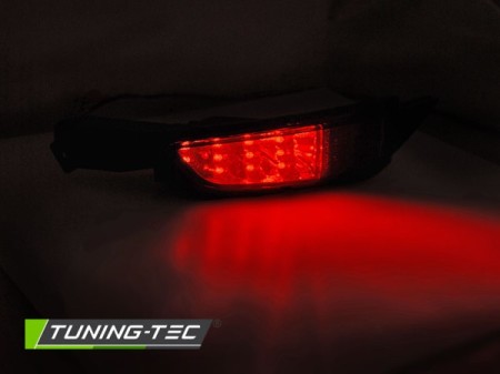 LED FOG LIGHTS RED SMOKE FORD FIESTA MK7 08-16