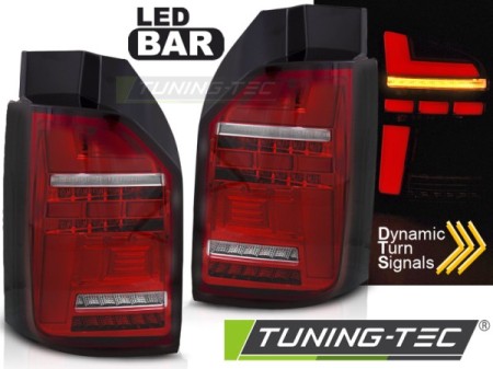 LED BAR TAIL LIGHTS RED WHITE SEQ fits VW T6.1 20- OEM BULB