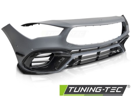 FRONT BUMPER SPORT BLACK STYLE PDC fits MERCEDES CLA W118 19-