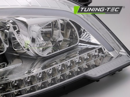 HEADLIGHTS TUBE LIGHT CHROME SEQ fits MERCEDES W164 ML M-KLASA 09-11