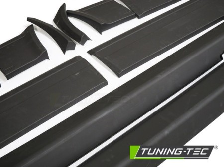 SIDE SKIRTS + DOOR STRIPS SPORT STYLE fits BMW E30 82-90 4D