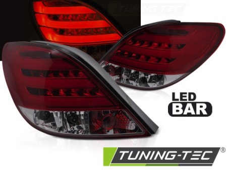 PEUGEOT 207 3D/5D 05.06-06.09 RED SMOKE LED BAR