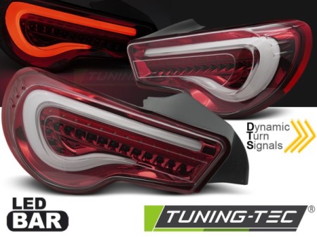 TOYOTA GT86 12-21 LED BAR RED WHITE SEQ