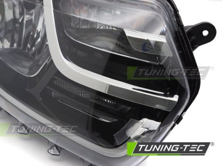 HEADLIGHT BLACK RIGHT SIDE TYC fits  DACIA DUSTER II 17-21