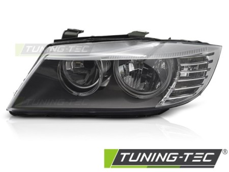 HEADLIGHT BLACK LEFT SIDE TYC fits BMW E90 E91 LCI 09-11