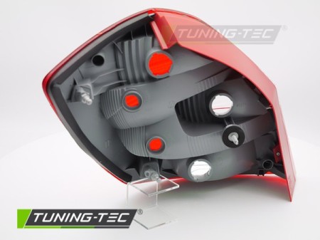 TAIL LIGHT RED WHITE RIGHT SIDE TYC fits SKODA FABIA 07-14