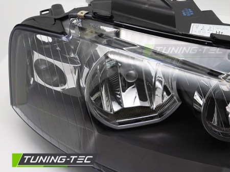 HEADLIGHT BLACK RIGHT SIDE TYC fits AUDI A3 8P 03-08