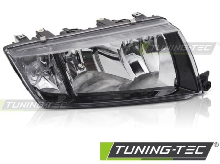 HEADLIGHT BLACK RIGHT SIDE TYC fits SKODA FABIA 00-07