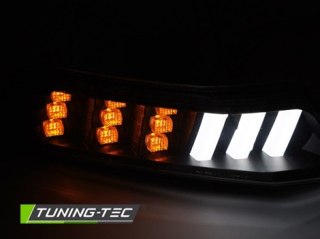 FRONT DIRECTION BLACK LED SEQ fits FORD MUSTANG 15-17