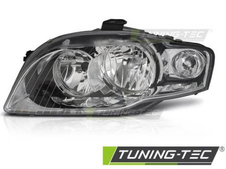 HEADLIGHT CHROME LEFT SIDE TYC fits AUDI  A4 B7 04-08