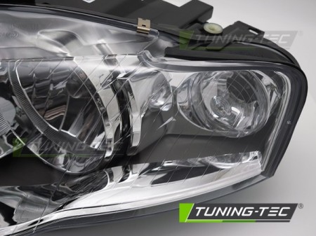 HEADLIGHT CHROME LEFT SIDE TYC fits AUDI  A4 B7 04-08