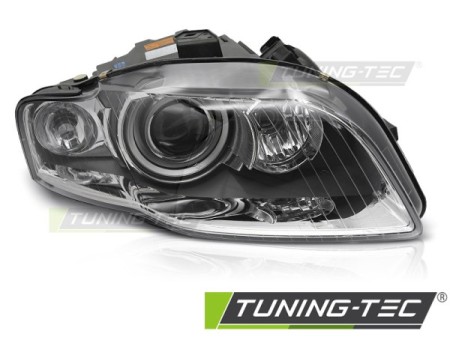 XENON HEADLIGHT CHROME RIGHT SIDE TYC fits AUDI  A4 B7 04-08