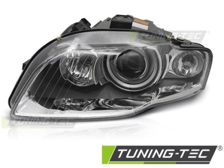 XENON HEADLIGHT CHROME LEFT SIDE TYC fits AUDI  A4 B7 04-08