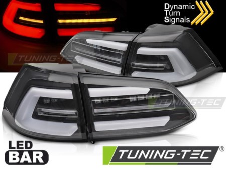 LED TAIL LIGHTS BLACK SEQ fits VW GOLF 7 13-17 SW