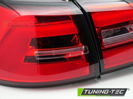 LED TAIL LIGHTS RED WHITE SEQ fits VW GOLF 7 13-17 SW