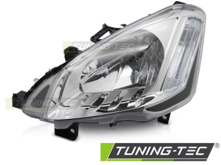 HEADLIGHT CHROME LEFT SIDE TYC fits CITROEN BERLINGO 12-18