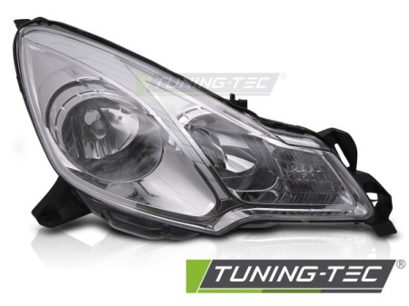 HEADLIGHT CHROME RIGHT SIDE TYC fits CITROEN C3 09-12