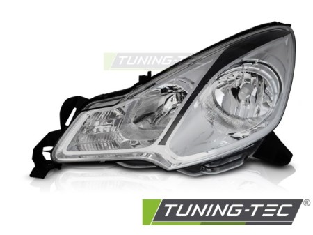 HEADLIGHT CHROME LEFT SIDE TYC fits CITROEN DS3 10-14