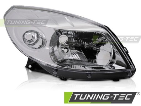 HEADLIGHT CHROME RIGHT SIDE TYC fits  DACIA SANDERO 08-12