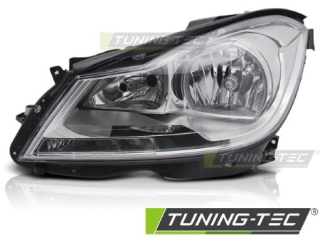 HEADLIGHT CHROME LEFT SIDE TYC fits MERCEDES W204 11-14