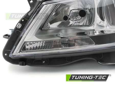 HEADLIGHT CHROME LEFT SIDE TYC fits MERCEDES W204 11-14