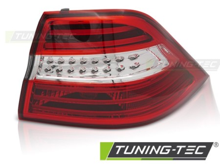 LED TAIL LIGHT RED WHITE RIGHT SIDE TYC fits MERCEDES W166 11-15