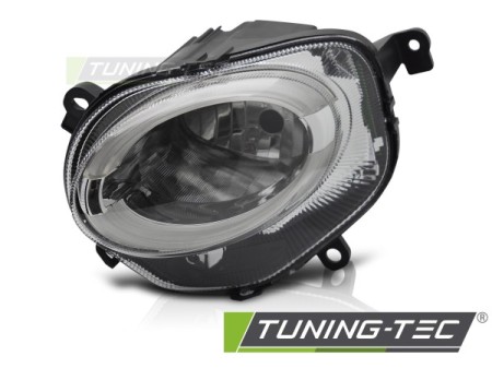 HEADLIGHT HIGH BEAM LEFT SIDE TYC fits FIAT 500 15-