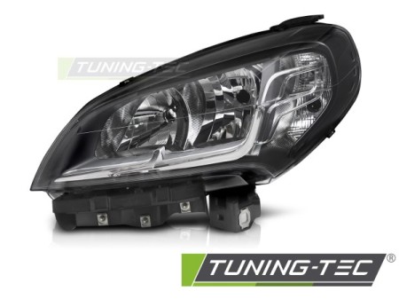 HEADLIGHT LEFT SIDE BLACK TYC fits FIAT DOBLO 14-22