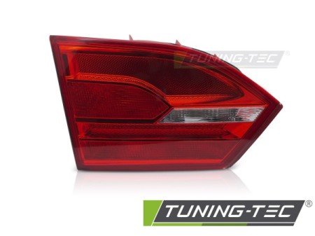 TAIL LIGHT RED WHITE LEFT SIDE TYC FLAP fits VW JETTA 11-14