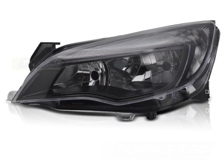 HEADLIGHT BLACK LEFT SIDE TYC fits OPEL ASTRA J 10-15