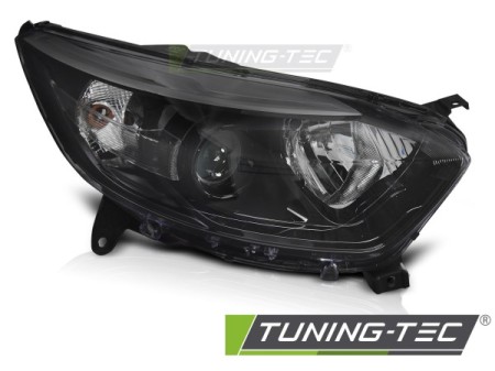 HEADLIGHT BLACK RIGHT SIDE TYC fits  RENAULT CAPTUR I 13-17