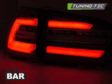 LED TAIL LIGHTS BLACK W/RED SEQ fits VW GOLF 7 13-17 SW