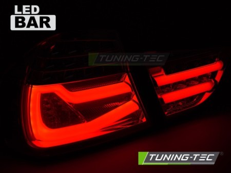 LED BAR TAIL LIGHTS RED WHITE SEQ fits BMW E90 09-11