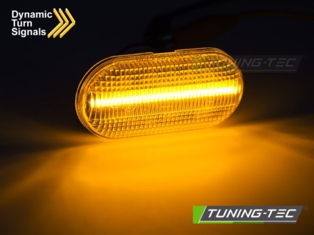 SIDE DIRECTION WHITE LED SEQ fits RENAULT CLIO II / TWINGO II / SCENIC / KANGOO